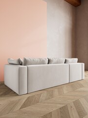 Swoon Ecru Seattle Corner Left-Hand Sofa - Image 7 of 8