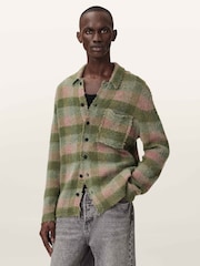 AllSaints Pink Adler Cardigan - Image 4 of 7