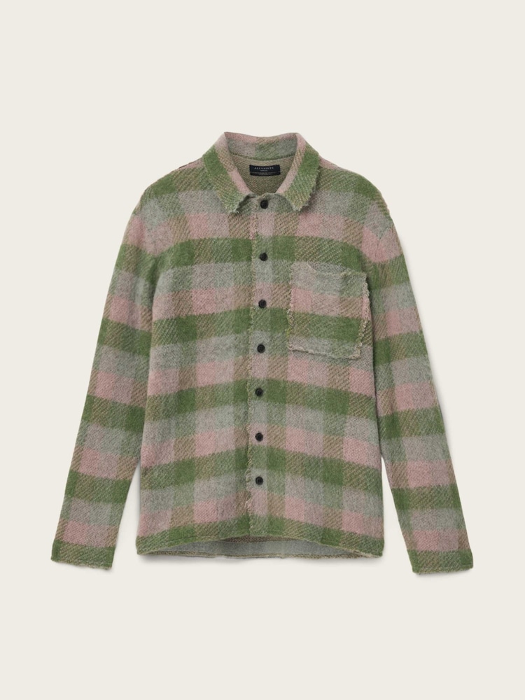 AllSaints Pink Adler Cardigan - Image 7 of 7