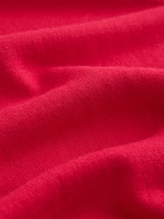 Red/Pink Soft Touch Cotton Rich Open Layer Cardigan - Image 9 of 9