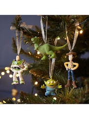 Widdop Set of 4 Toy Story Hanging Christmas Decorations - Image 1 of 4