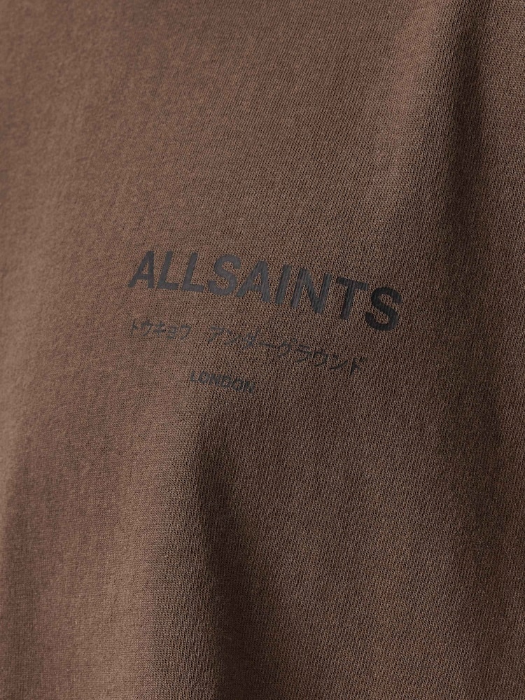 AllSaints Underground Short Sleeve Crew Neck T-Shirt - Imaginea 11 din 11 AllSaints Underground Short Sleeve Crew Neck T-Shirt - Imaginea 11 din 11