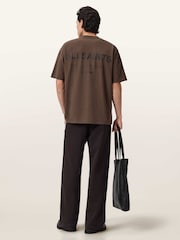 T-shirt AllSaints Underground à Manches courtes à Col rond - Image 9 de 11