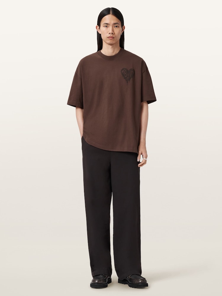 AllSaints Trip Short Sleeve Crew Neck T-Shirt - Imaginea 2 din 7 AllSaints Trip Short Sleeve Crew Neck T-Shirt - Imaginea 2 din 7