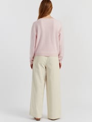 Chinti & Parker Baby-Blue Brushed Pure Cashmere Sweater - Image 2 of 3