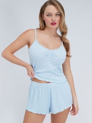 Boux Avenue Hjerteblonder Ribbet Cami-sett - Bilde 2 av 9