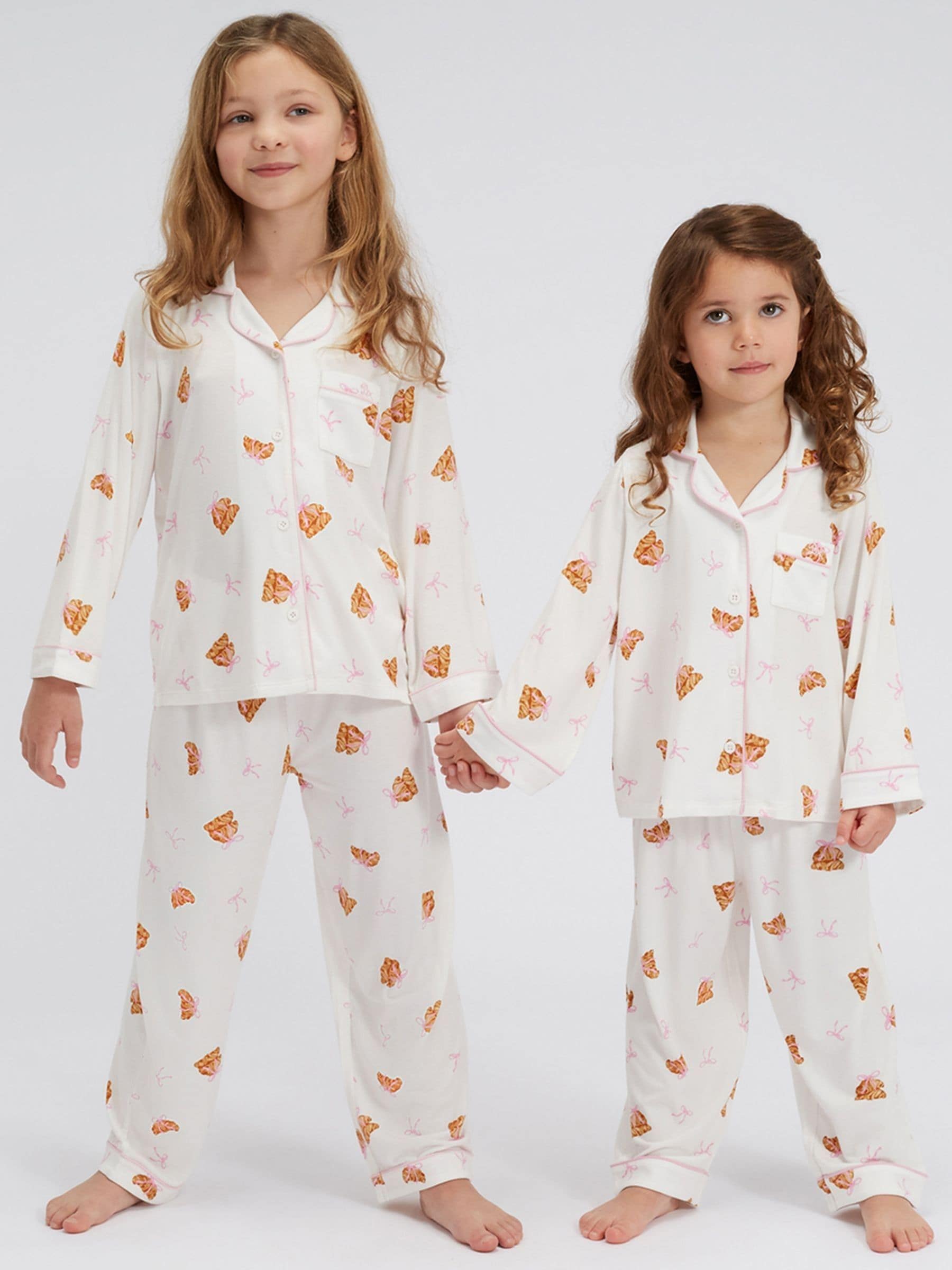 Buy Boux Avenue White Matching Croissant Modal Pyjamas Set from