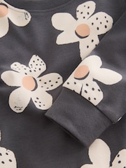 Monochrome Snuggle Pyjamas 3 Pack (9mths-12yrs) - Image 10 of 10