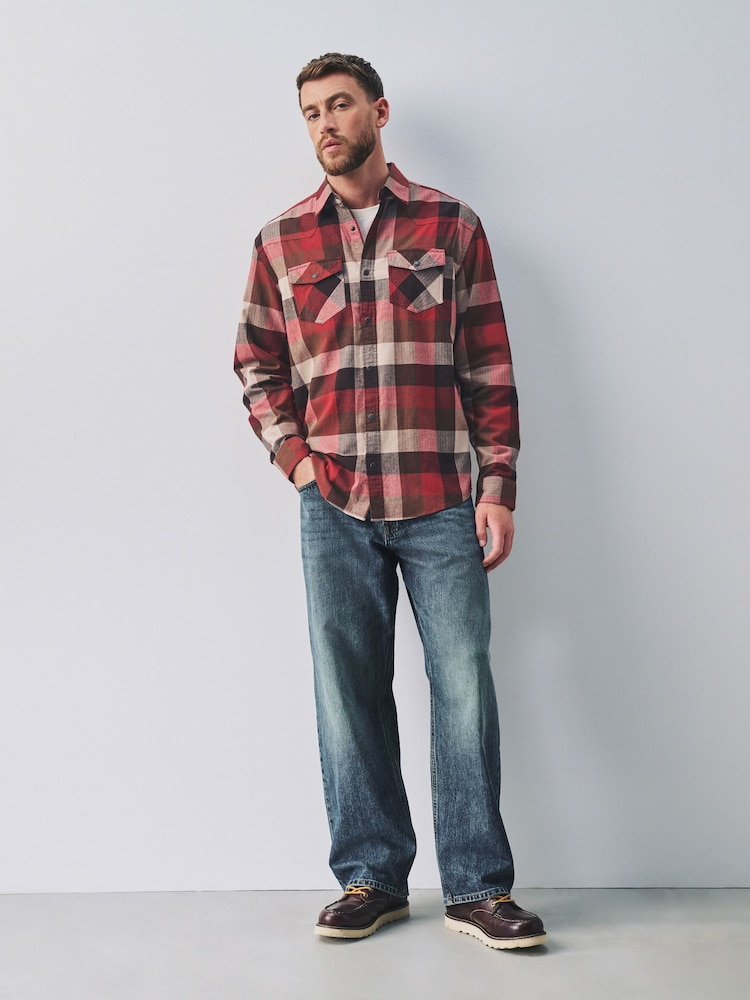 Red Buffalo Check Long Sleeve Shirt - Image 2 of 9