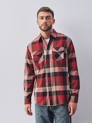 Red Buffalo Check Long Sleeve Shirt - Image 4 of 9