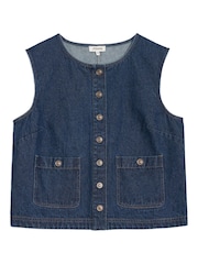 Denim Pocket Waistcoat - Image 4 of 4