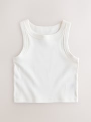 Blue/Ecru Vest 3 Pack (1.5-16yrs) - Image 5 of 7