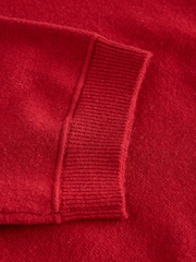 Red Supersoft Short Sleeve Knitted T-Shirt - Image 9 of 9