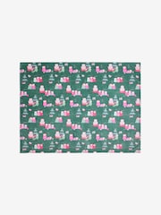 Navy Christmas Pigs in Blanket Fleece Throw - Image 1 of 3