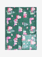 Navy Christmas Pigs in Blanket Fleece Throw - Image 2 of 3