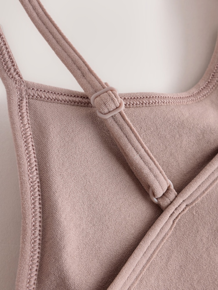 Mocha Brown Seam Free Crop Tops 2 Pack (7-16yrs) - Image 7 of 7 Mocha Brown Seam Free Crop Tops 2 Pack (7-16yrs) - Image 7 of 7
