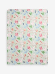 Sage Green Festive Christmas Icon Fleece Throw - Image 5 of 7