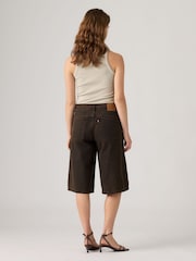 Levi's® Dark Brown Denim Jort Shorts - Image 3 of 4