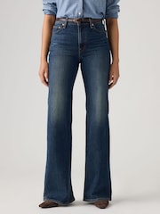 Levi's® Blue Ribcage Bootcut Jeans - Image 1 of 4
