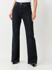 Սև - Levi's® Ribcage Flare Bootcut Jeans - Պատկեր 2 4-ից