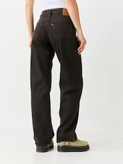 Levi's® Washed Brown Straight Leg Jeans - Image 3 of 4