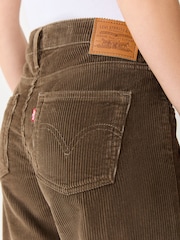 Levi's® Khaki Green Low Loose Wide Straight Leg Jeans - Image 4 of 4