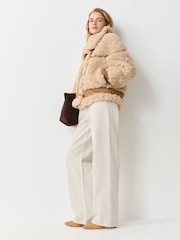 Levi's® Cream Low Loose Wide Leg Jeans - Image 2 of 4
