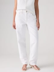 Levi's White Loose Taper Jeans - Image 1 of 6
