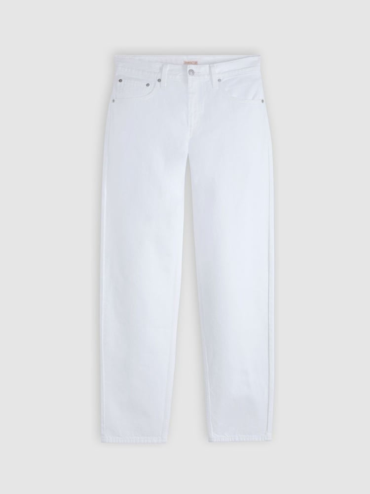Levi's White Loose Taper Jeans - Image 6 of 6