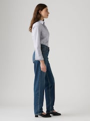 Levi's® Blue High Loose Taper Fit Jeans - Image 4 of 6