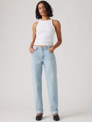 Levi's® Blue High Loose Taper Jeans - Image 2 of 6