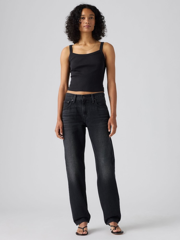 Levi's® Black High Loose Taper Fit Jeans - Image 1 of 6 Levi's® Black High Loose Taper Fit Jeans - Image 1 of 6