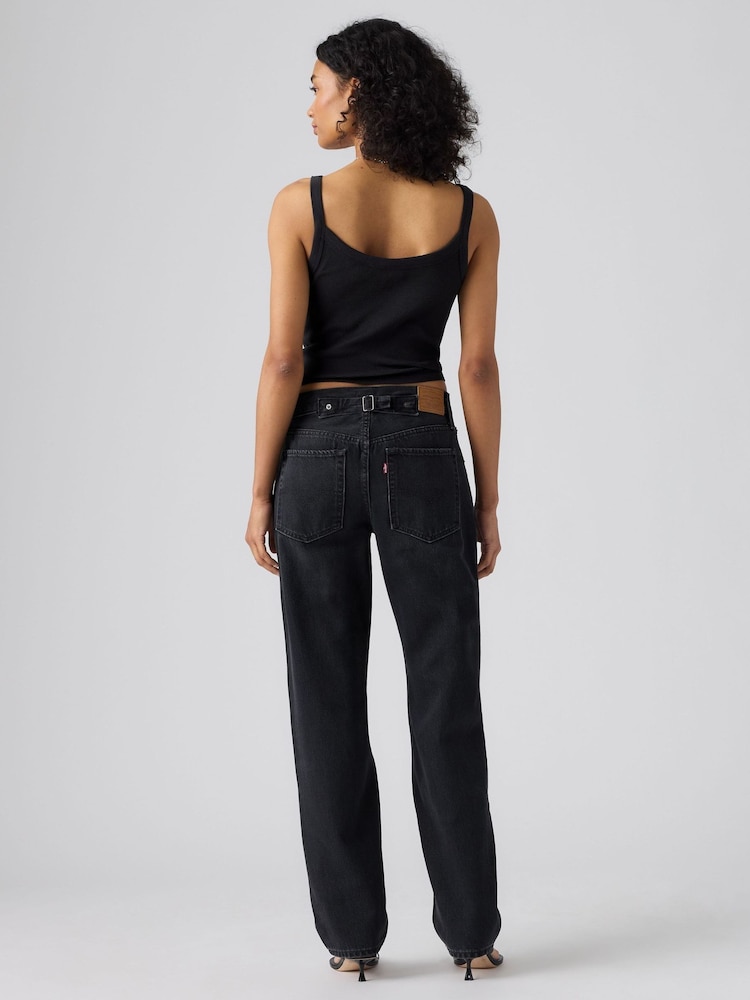 Levi's® Black High Loose Taper Fit Jeans - Image 2 of 6 Levi's® Black High Loose Taper Fit Jeans - Image 2 of 6