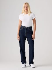 Levi's® Blue High Waisted Easy Dad Jeans - Image 1 of 4