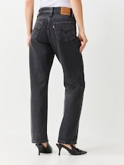 Սև - Levi's® բարձր իրանով Easy Dad ջինսեր - Պատկեր 2 6-ից