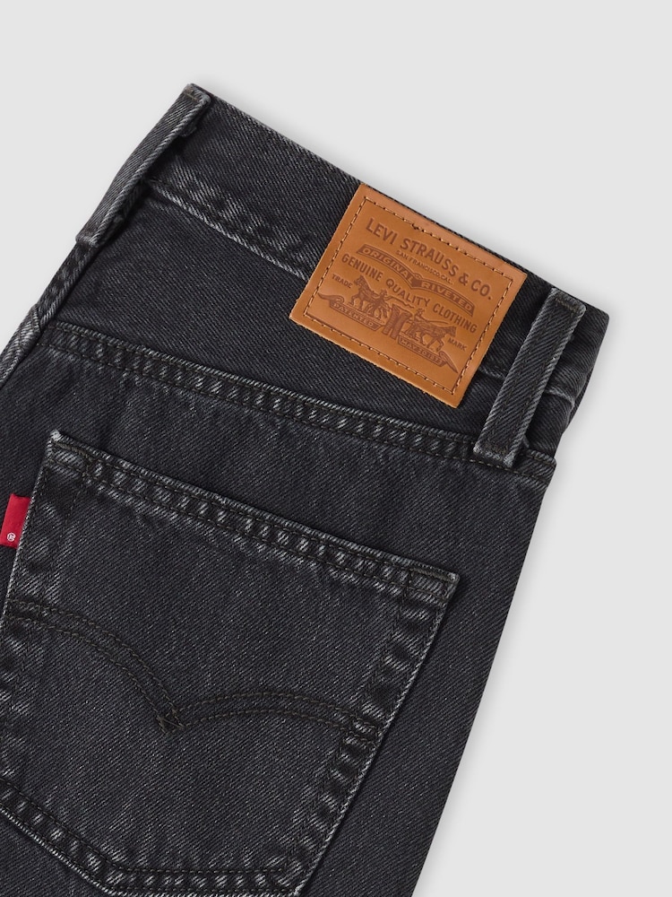 Սև - Levi's® բարձր իրանով Easy Dad ջինսեր - Պատկեր 6 6-ից
