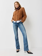 Levi's® Mid Blue Denim 725™ High Rise Bootcut Jeans - Image 1 of 4