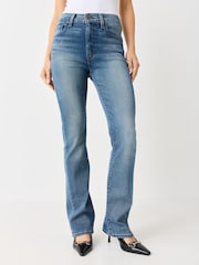 Levi's® Mid Blue Denim 725™ High Rise Bootcut Jeans - Image 2 of 4