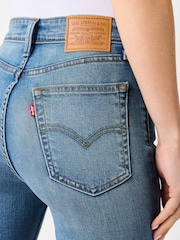 Levi's® Mid Blue Denim 725™ High Rise Bootcut Jeans - Image 4 of 4
