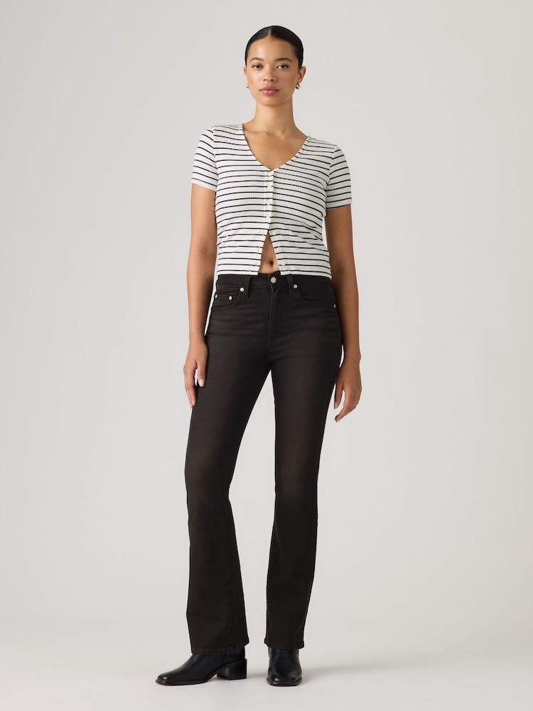 Levi's® Black 725™ High Rise Bootcut Jeans - Image 2 of 4