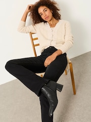 Noir - Jean bootcut FatFace - Image 7 de 8
