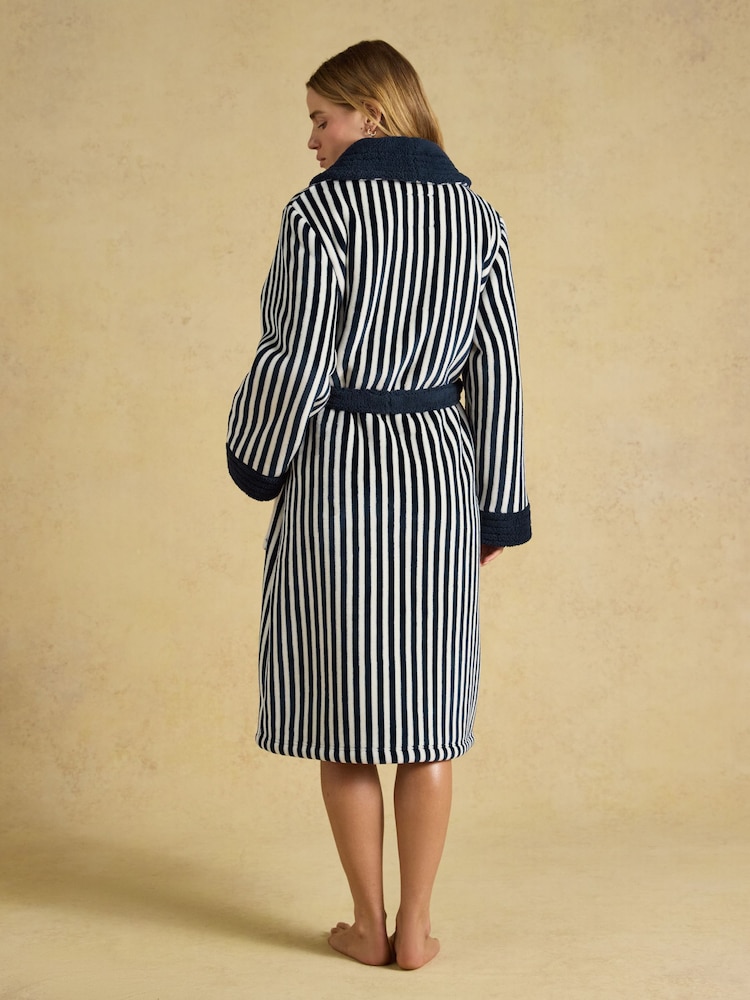 Joules Fluffy Fleece Dressing Gown - 圖片 2/6