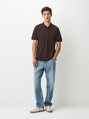 Brown Rich - Corte estándar - Polo de manga corta de piqué - Imagen 2 de 8