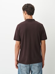 Brown Rich - Corte estándar - Polo de manga corta de piqué - Imagen 3 de 8