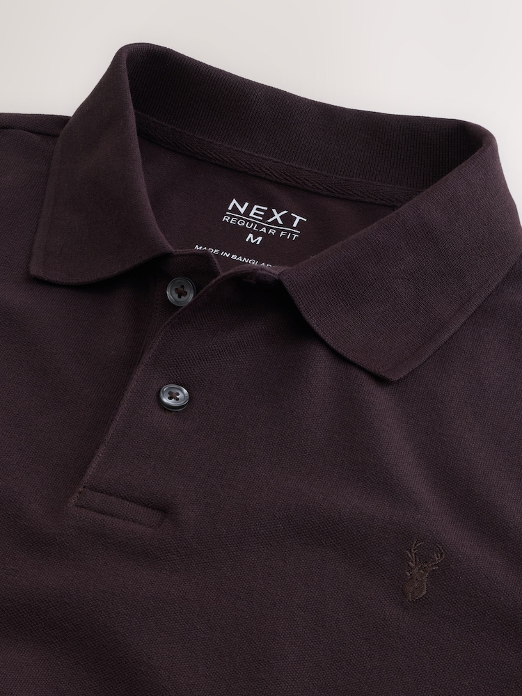 Brown Rich - Corte estándar - Polo de manga corta de piqué - Imagen 8 de 8