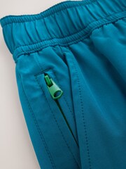 Teal Blue Motion-Flex Swim Shorts - Image 2 of 4
