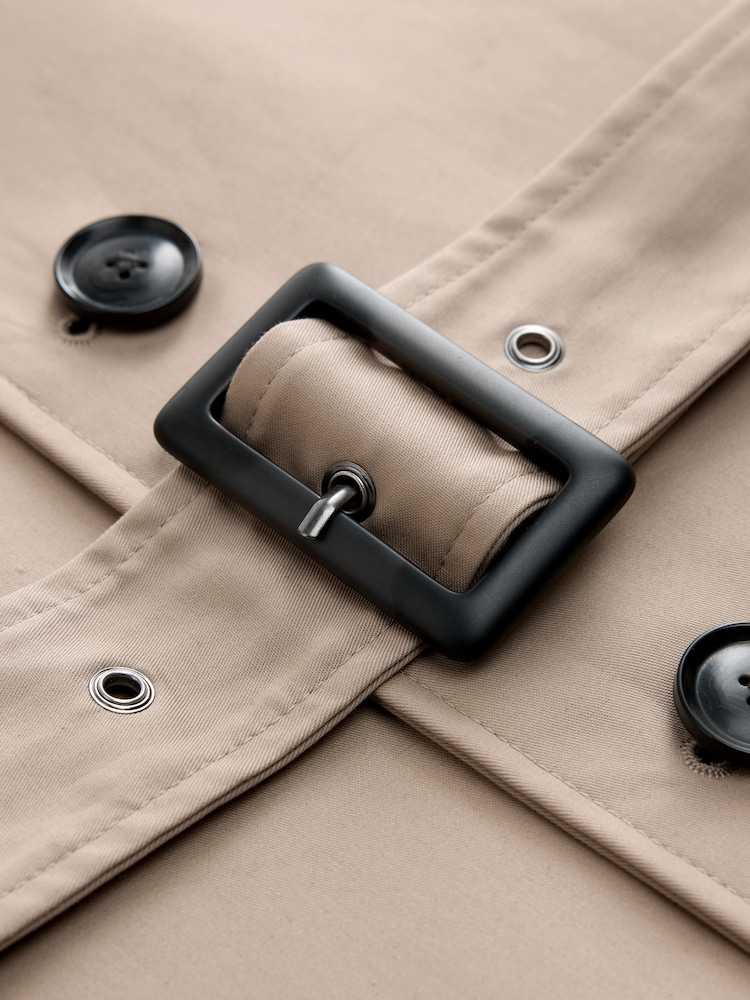 Stone Signature British Millerain Showerproof Trench Coat - Image 11 of 11 Stone Signature British Millerain Showerproof Trench Coat - Image 11 of 11