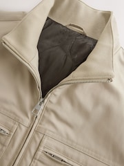 Stone Shower Resistant Padded Twill Utility Jacket - Image 10 of 11