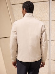 Piatră - Jacketutilitară din twill căptușit, rezistentă la ploi - Imaginea 3 din 6