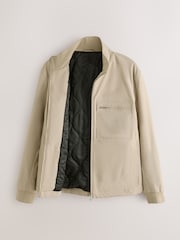 Stone Shower Resistant Padded Twill Utility Jacket - Image 8 of 11